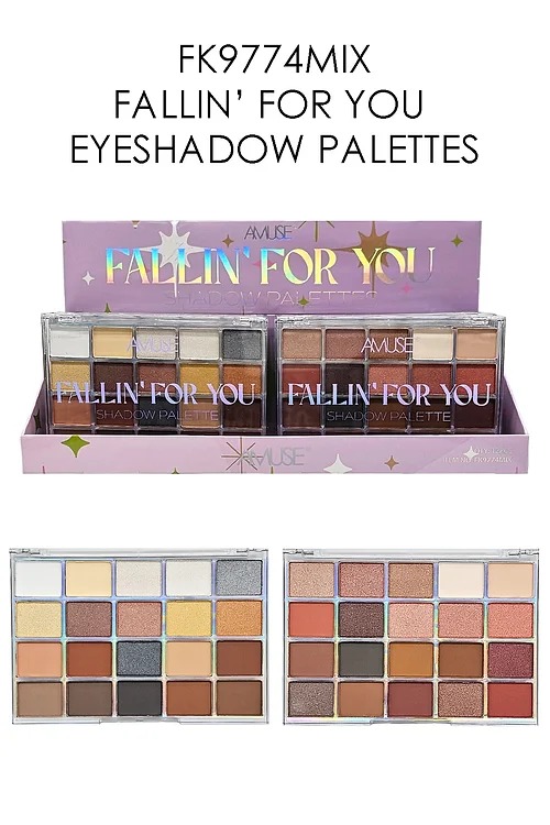 PALETA DE SOMBRAS FALLIN FOR YOU AMUSE