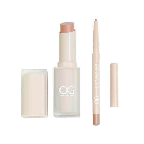 SET DE LABIALES Y DELINEADOR OG COMESTIC