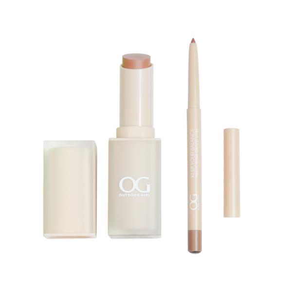 SET DE LABIALES Y DELINEADOR OG COMESTIC