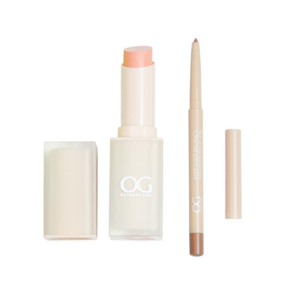 SET DE LABIALES Y DELINEADOR OG COMESTIC