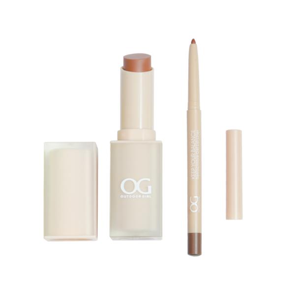 SET DE LABIALES Y DELINEADOR OG COMESTIC