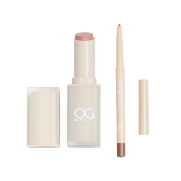 SET DE LABIALES Y DELINEADOR OG COMESTIC