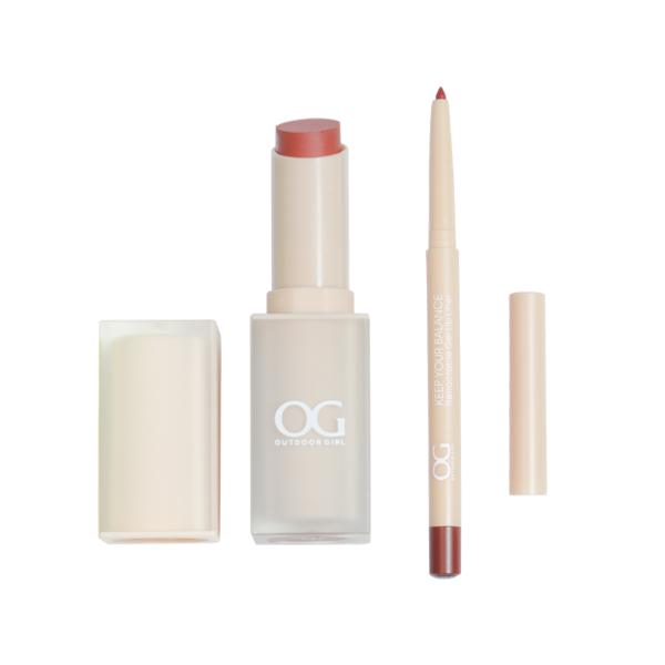 SET DE LABIALES Y DELINEADOR OG COMESTIC