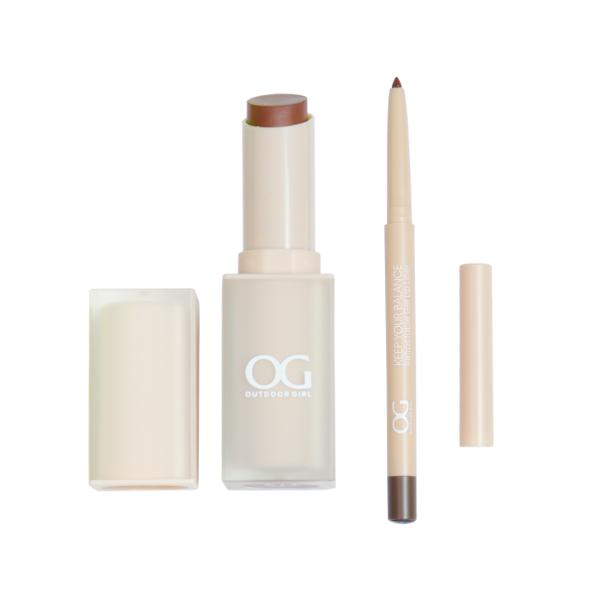SET DE LABIAL Y DELINEADOR OG COSMETICS