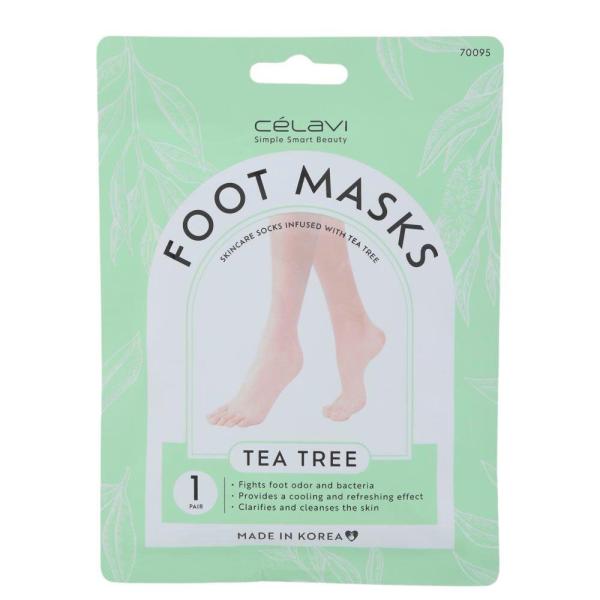 70095 MASCARILLAS PARA LOS PIES DE &Aacute;RBOL DE T&Eacute; CELAVI