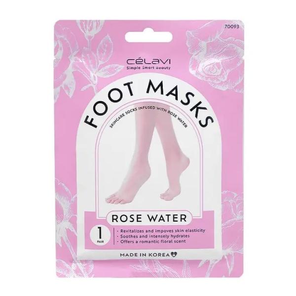 MASCARILLAS PARA PIES  70093 AGUA DE ROSAS CELAVI