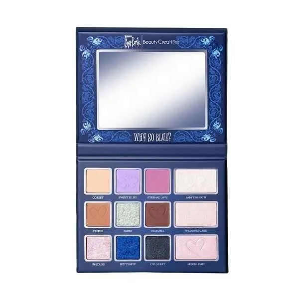 PALETA DE SOMBRAS WHY SO BLUE CORPSE BRIDE BEAUTY CREATIONS