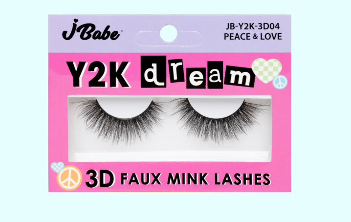 Y2K DREAM LASH - PEACE & LOVE