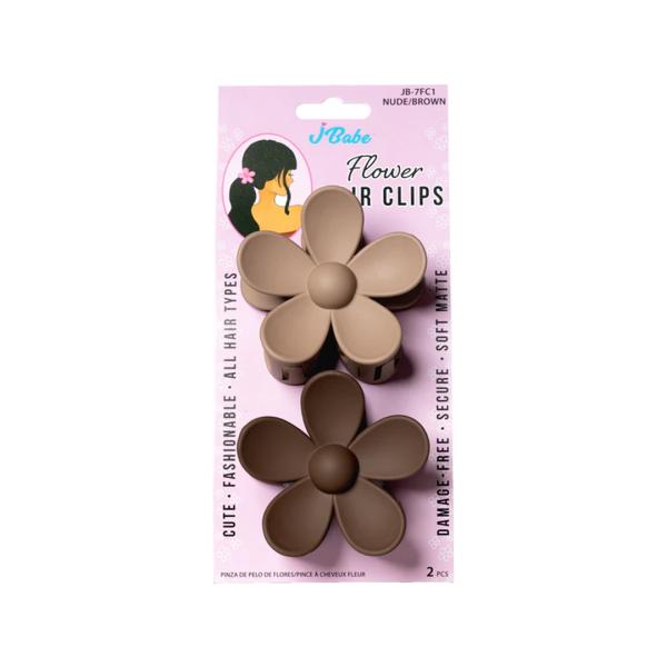 CLIP FLOR GRANDE - NUDE-MARR&Oacute;N