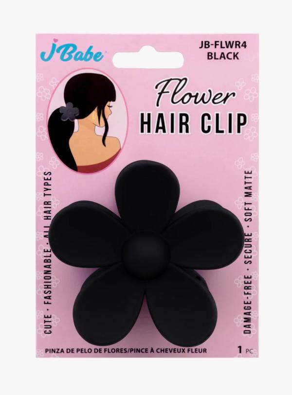 PINZA DE FLOR - NEGRA