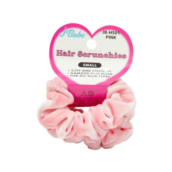 COLETERO DE TERCIOPELO MEDIANO 2 PIEZAS - ROSA