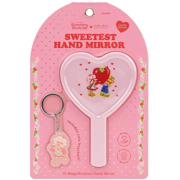 SET DE LLAVERO Y ESPEJO STRAWBERRY SHORTCAKE CELAVI