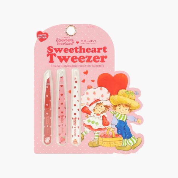 SET DE PINZAS PARA CEJAS STRAWBERRY SHORTCAKE CELAVI