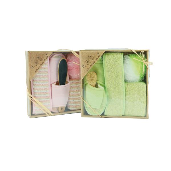 SET DE DUCHA NATURAL BATH WORLD