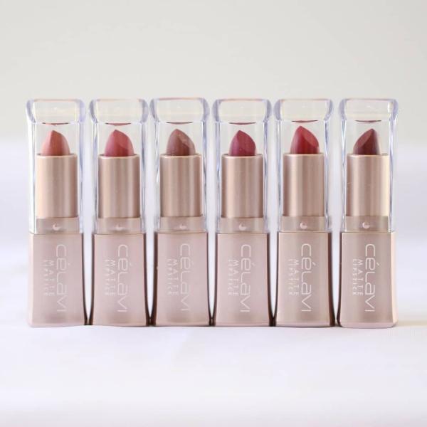 LABIAL SOFT VELVET MATTE YOUR PERFECT SHADE OF RUBY CELAVI DESC*