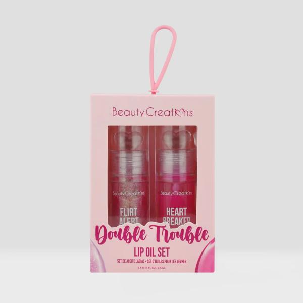 SET DE LABIALES DOUBLE TROUBLE BEAUTY CREATIONS