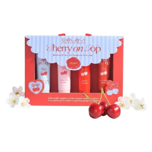 SET DE BALSAMOS LABIALES ROSS HOLIDAY CELAVI