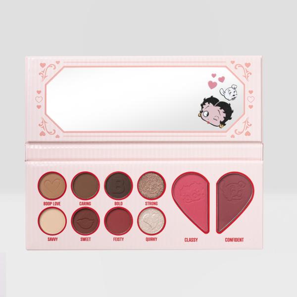 SOMBRA DE OJOS BETTY BOOP "UNAFRAID TO BE ME" SHADOW  FACE PALETTE BEAUTY CREATIONS