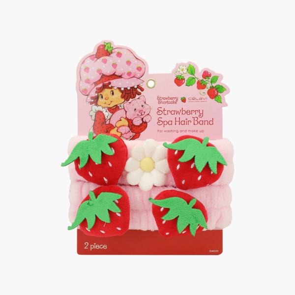 VINCHA PARA SPA STRAWBERRY SHORTCAKE CELAVI