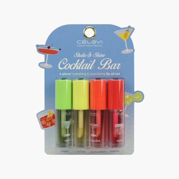 SET DE BRILLOS LABIALES COCKTAIL BAR CELAVI