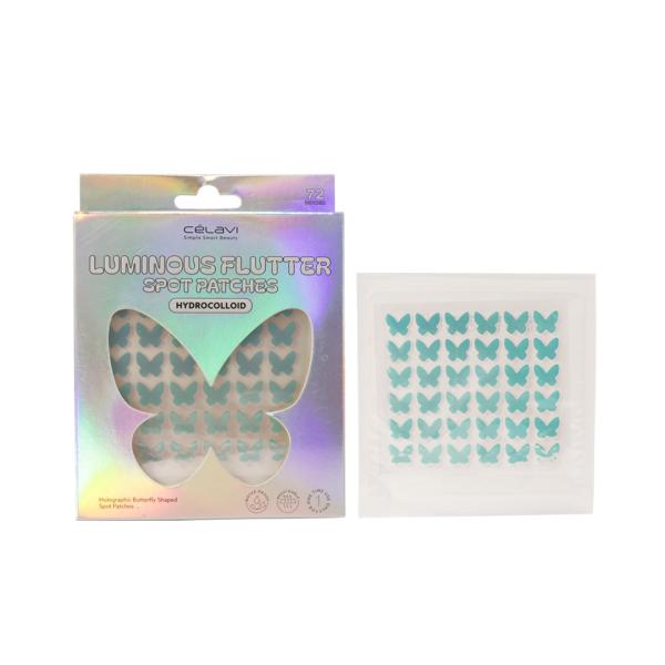 PARCHES FACIALES LUMINOUS FLUTTER CELAVI 72 PATCHES