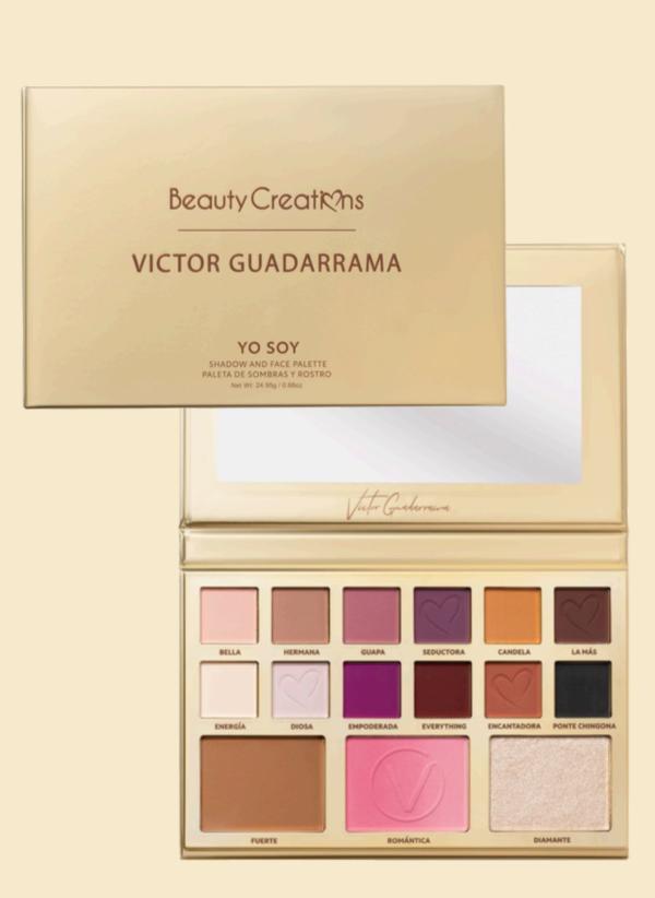 PALETA DE SOMBRAS X VICO GUADARRAMA "YO SOY" SHADOW PALETTE BEAUTY CREATIONS 24.5 G