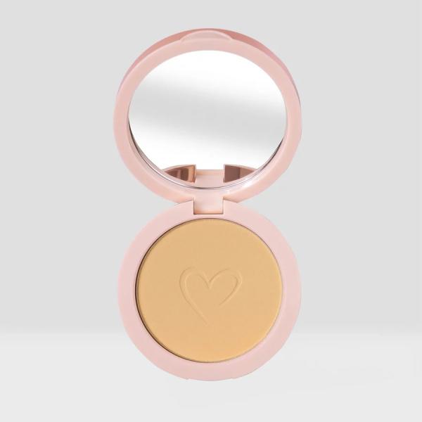 POLVO COMPACTO PRETTY PRESSED SETTING POWDER PEACH PLEASE BEAUTY CREATIONS 7G