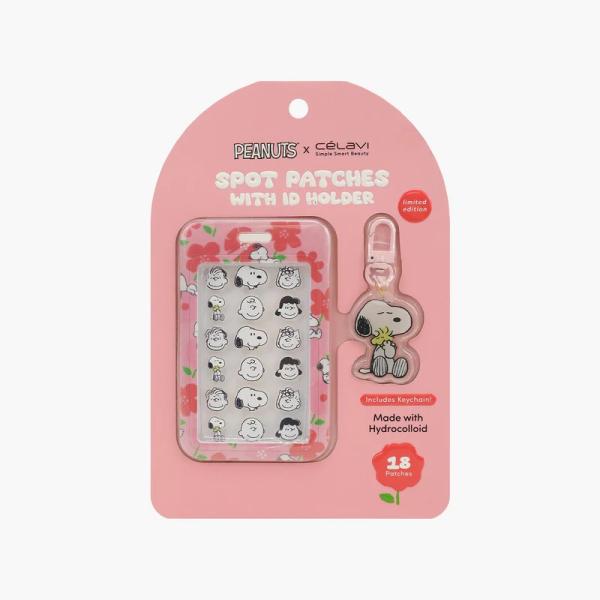 PARCHE FACIAL CON LLAVERO PEANUTS SNOOPY SPOT CELAVI 18 PATCH