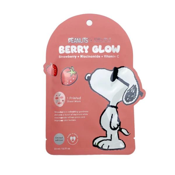MASCARILLA FACIAL BERRY GLOW CELAVI