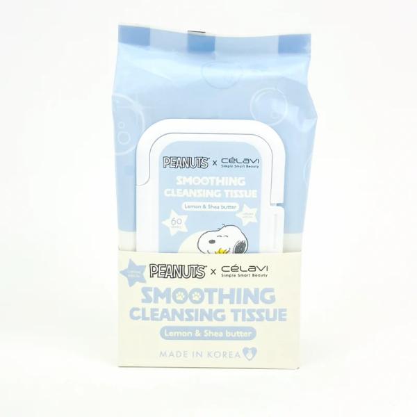 TOALLAS DESMAQUILLANTES TISSUE PEANUTS CELAVI