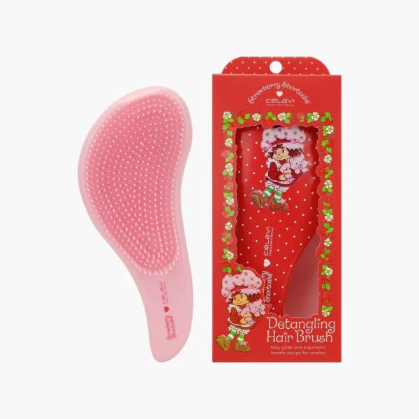 CEPILLO DESENREDANTE ESTAMPADO STRAWBERRY SHORTCAKE CELAVI