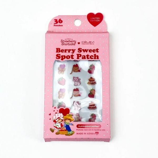 PARCHE FACIAL STRAWBERRY SHORTCAKE BERRY SWEET CELAVI 36PATCH
