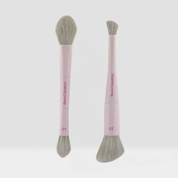 BROCHA DOBLE PARA POLVO  BEAUTY CREATIONS