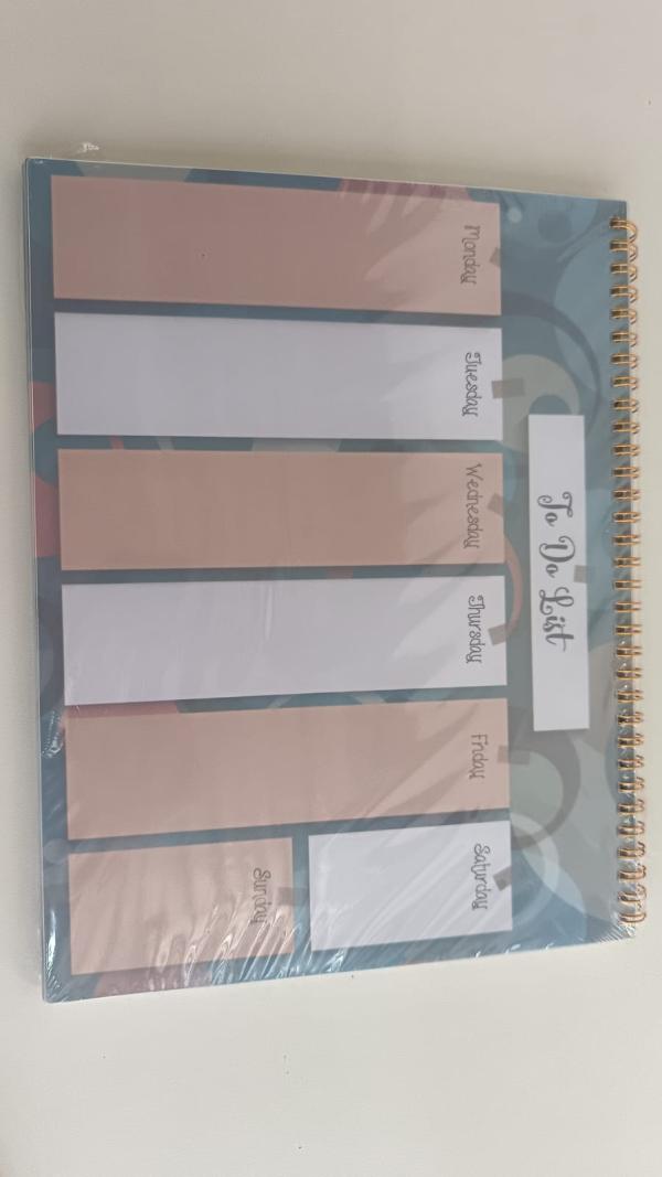 AGENDA PERSONAL GRANDE "LISTA DE APUNTES"