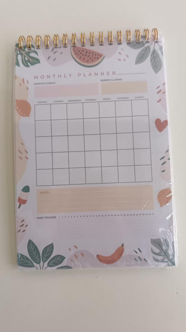 AGENDA MINI ORGANIZADORA "CALENDARIO"