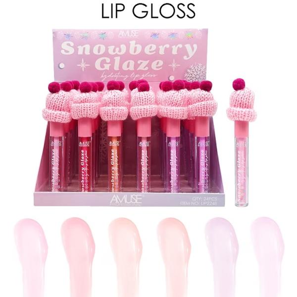 BRILLO LABIAL SNOWBERRY GLAZE AMUSE