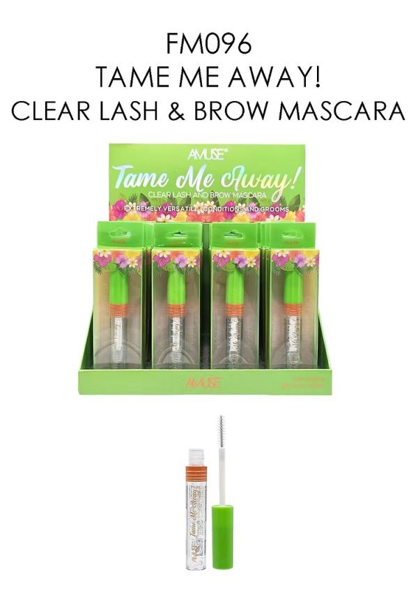 MASCARA DE PESTA&Ntilde;AS Y CEJAS TAME ME AWAY AMUSE