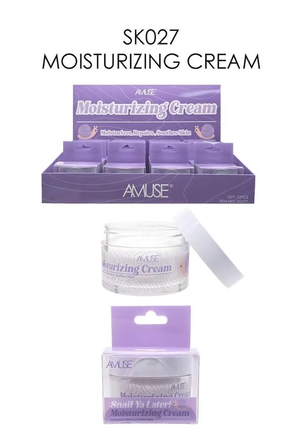 CREMA FACIAL HIDRATANTE BABA DE CARACOL AMUSE