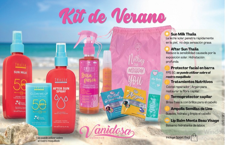 COMBO VERANO CON THAL&Iacute;A