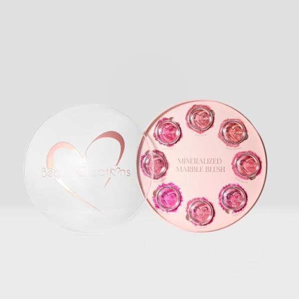 SET DE RUBORES MINERALIZED MARBLE BEAUTY CREATIONS